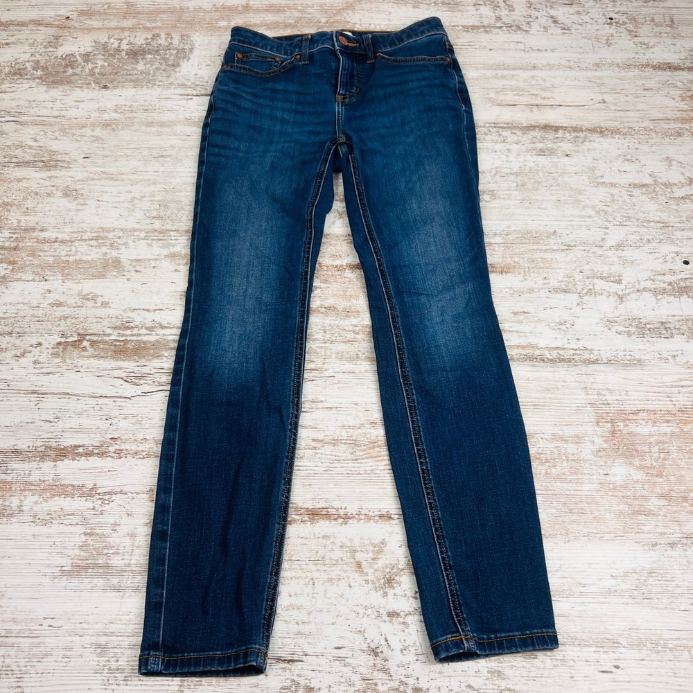 Lauren Conrad Womens Size 4 Blue Skinny Jeans Stretch Denim Mid Rise